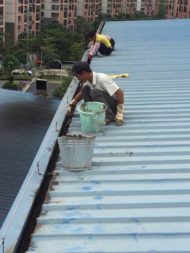 火車(chē)東站水溝防水